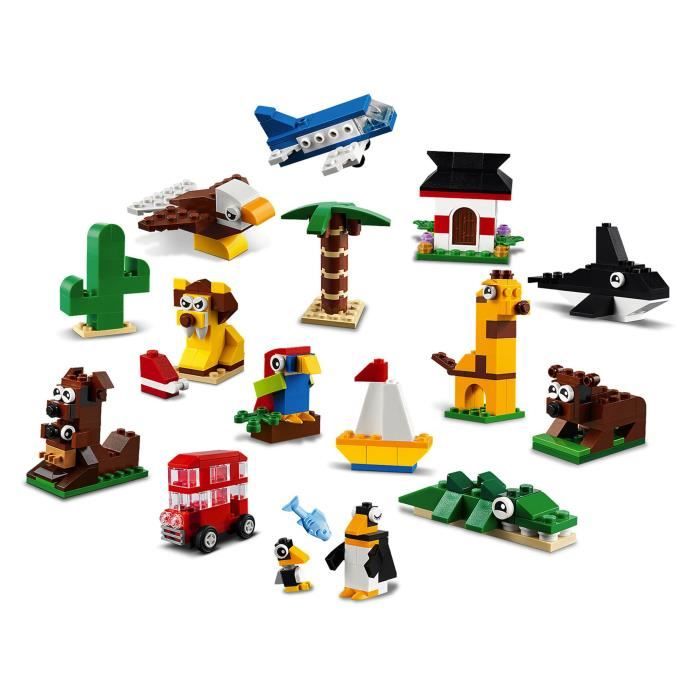 LEGO® 4+ Classic 11015 Briques créatives « Autour du monde » Jeu