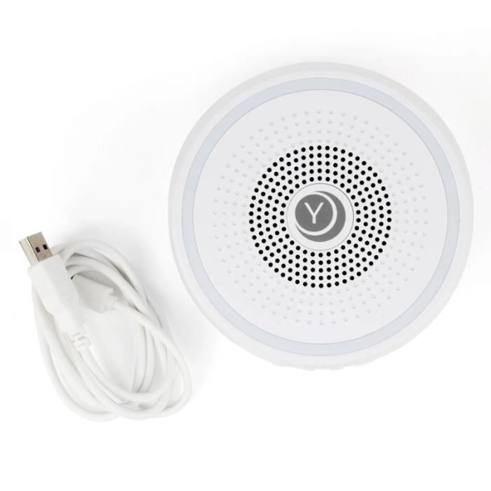 Yogasleep Dreamcenter Machine à bruit blanc avec veilleuse colorée et