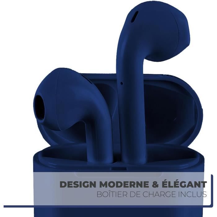 Écouteurs Sans Fil avec Étui de Charge Blue InnovaGoods