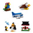 LEGO® 4+ Classic 11015 Briques créatives « Autour du monde » Jeu de Construction avec 15 Figurines d’animaux-2