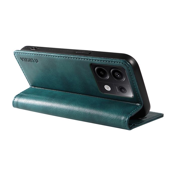 Housse étui Rabat Pour Xiaomi Redmi Note 13 Pro 5G - Noir Similicuir Avec Cartes