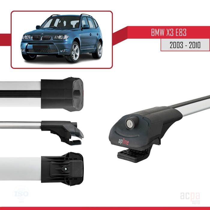 Barres De Toit Apline Pour Renault Austral 2022-2025 - Gris Aluminium, Porte-Bagages Pour Coffre De Toit