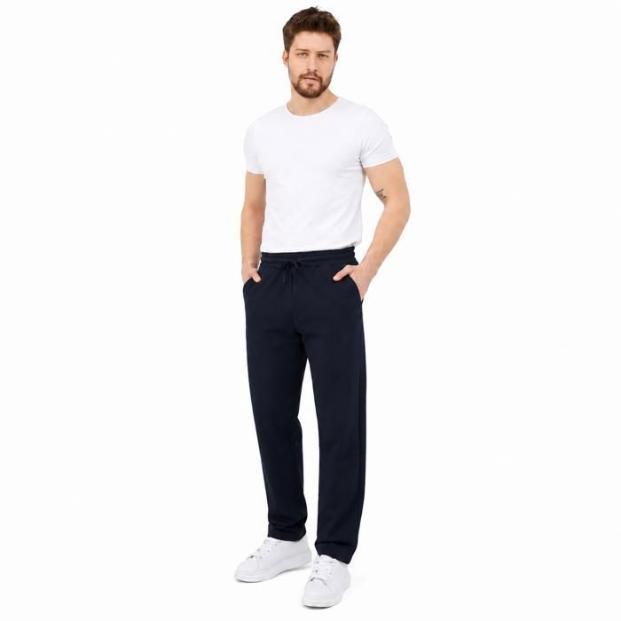 Pantalon De Jogging Homme Comeor Coton Poches Zippées - Confortable Et Sportif Pour Entraînement, Détente Et Quotidien