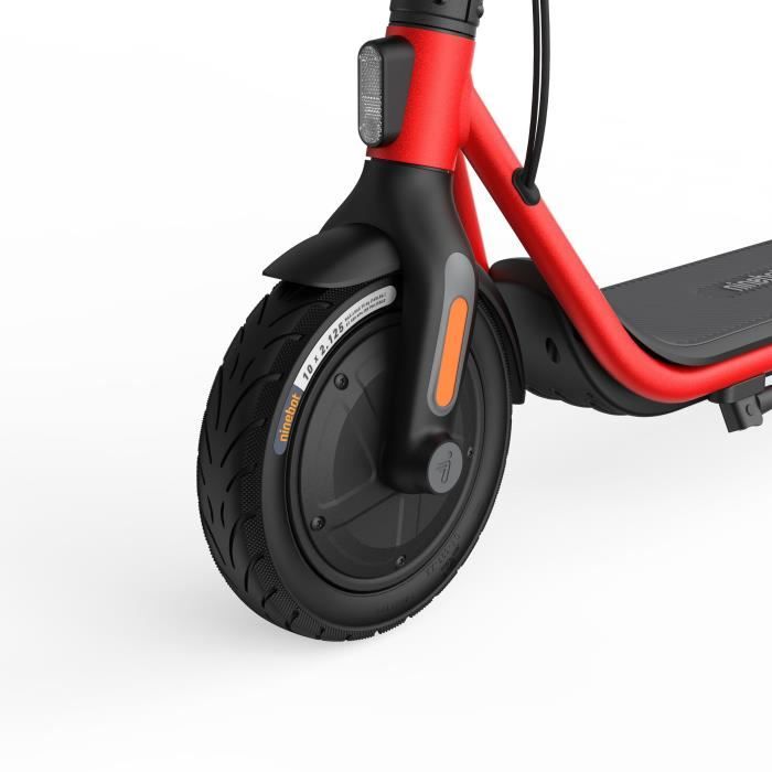 Trottinette électrique Ninebot D18E (Segway) - 500W, Noir Et Rouge, Neuve