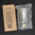 6 pc lampe rétro E27 Edison ampoule 220V ampoule à incandescence pour la maison / Salon décoration lampe vintage Filament 40W-3