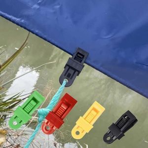 Crochets de corde pour tente de Camping, 10 pièces
