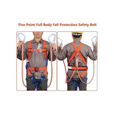 Harnais De Sécurité 5 Points Anti-Chute Pour Homme - Ceinture Élagage Et Chasse