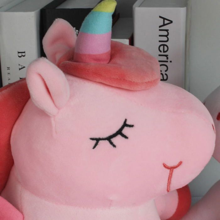 Amyove Licorne Peluche Poupée Jouets Peluche Peluche Peluche Peluche Animaux Figure Peluche Comme Oreiller De Sommeil Cadeaux D Anniversaire