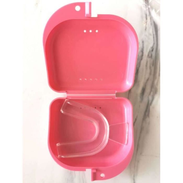 BVN Boîte Appareil Dentaire Ortho – Étui Magnétique Anti-Choc, Portable, Pour Gouttière, Prothèse, Noir