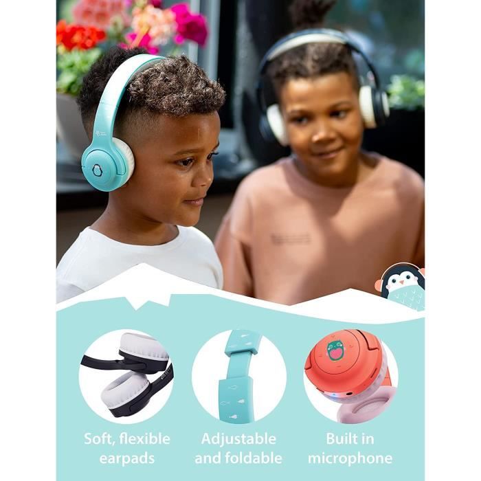 Casques pour Enfants ' Beats 4 Kids ' - Sans fil - Casques pour Kids-  Bluetooth 