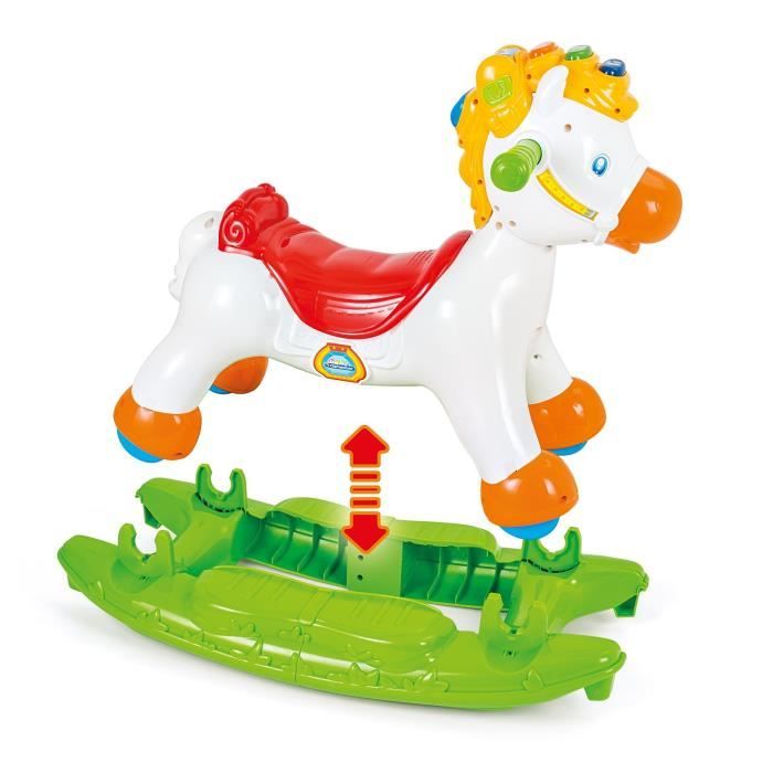 Cheval a sale bascule clementoni