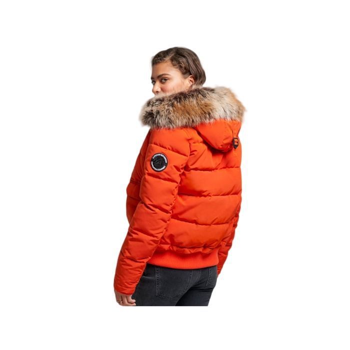 Doudoune orange femme superdry deals