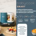 BEABA Babycook smart - connecté - bol en verre 1250 ml - bleu canard-4
