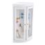 1 12 Mini Dollhouse Douche Salle De Bains En Bois Miniature Douche