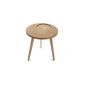 Table D Appoint Bois Clair Plateau Rond Argos Achat Vente