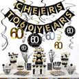 Kit Decoration Anniversaire 60 Ans Achat Vente Pas Cher