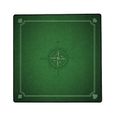 Tapis de Jeux Cartes Vert - IMMERSION - 76 x 76 cm - Confort de jeu incomparable-0