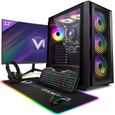 Vibox VI-8 PC Gamer - 22" Écran Pack - AMD Ryzen 3200GE 4GHz - Radeon Vega 8 - 16Go RAM - 2To HDD - Win11 - WiFi-0