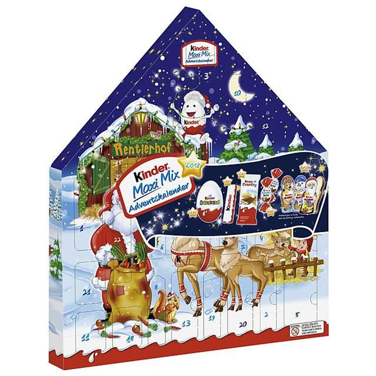 Ferrero Kinder  Maxi  Mix Calendrier  de l Avent 2022 