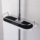 HANDEIU Porte Savon Douche - Noname - Support sans Percage - Noir et Blanc - Réglable - 8kg