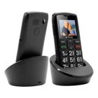 Artfone C1+ 4G Téléphone Portable Sénior,Batterie 1800mAh,Bouton SOS avec Grandes Touches,Haut-parleur stéréo,Radio FM ,Lampe