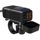 Chargeur USB Moto étanche | Double Port Type-C + USB-A, Protection Surcharge - Pour Voiture, Van - 7