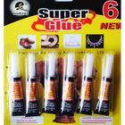 JJA SET DE 6 TUBES DE SUPER GLUE COLLE FORTE MULTI USA