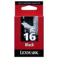 LEXMARK Cartouche d'encre - 16 - 410 pages - Pack de 1 - Noir