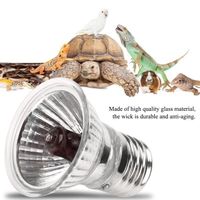 Lampe tortue - Lampe chauffante reptile 100W UVA UVB Terrestre Chauffante Reptiles et Amphibiens pour Aquarium A6 111607  116095