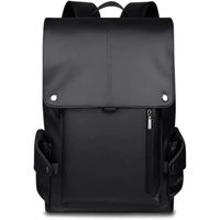 Attaché-case,sac à dos en cuir véritable pour hommes,sac noir pour ordinateur portable 17 pouces,grande capacité- V197163 black