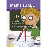 Maths au CE1. Cahier de l'élève