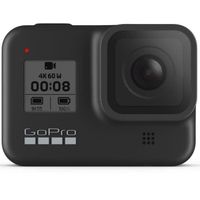 Caméra de sport GoPro HERO 8 - Noir - Imperméable - 4K - 12.0 MP - LAN sans fil