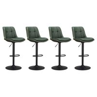 Tabouret de Bar Pliable, 47cm Chaise Pliante Rembourrée avec Dossier et Repose-Pieds pour Cuisine, Événements, Adultes(White
