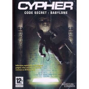 JEU PC CYPHER CODE SECRET BABYLONE / PC CD-ROM