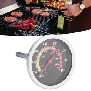 Vert - Thermomètre pour Barbecue et Grill en acier inoxydable, 430 °c