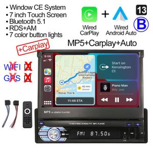 AUTORADIO B-MP5-Carplay-1 - Autoradio Android 11, écran rétr