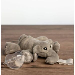 ACCESSOIRES SUCETTE  Doudou attache sucette Baby Elephant