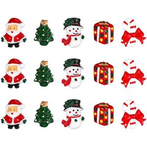 6 "mini nid d'abeille Pack 4 Fête de Noël décorations de table bonhommes de neige Pères Noëls ont rendez-vous arbres 6 "mini nid d'abeille Pack 4 Fête de Noël décorations de table bonhommes de neige Pères Noëls ont rendez-vous arbres