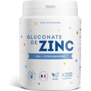 COMPLEMENTS ALIMENTAIRES - VITALITE Gluconate de zinc - 15 mg - 200 comprimés