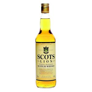 WHISKY BOURBON SCOTCH Scots Lion Whisky Blend