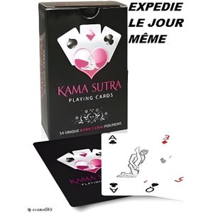 Jeux de 54 cartes kama sutra positions diverses pour adultes .