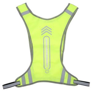 Visibilité Neon Gilet Ceinture de Sécurité Gilet Réfléchissant Fit Pour  Running Sports Cyclisme BT077 - Article protections du sport - Achat & prix