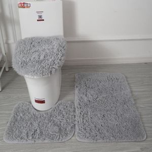 GOOD-3pcs tapis wc toilette Tapis de bain antiderapant Tapis contour wc  antiderapant super absorbant Tapis de bain et contour wc D - Cdiscount  Maison