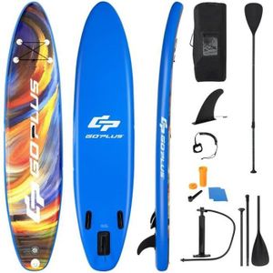 STAND UP PADDLE COSTWAY Stand Up Paddle Board Gonflable 335x76x15C