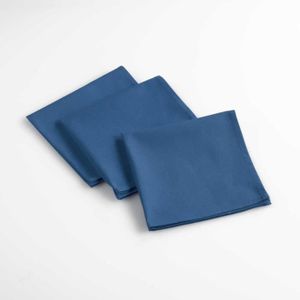 Serviette De Table Bleu Achat Vente Serviette De Table Bleu
