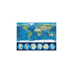 Puzzle Carte du monde 100 pcs HABA 302003