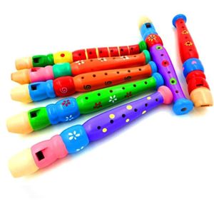 INSTRUMENT DE MUSIQUE 1 flute en bois jouet instrument de musique enfant