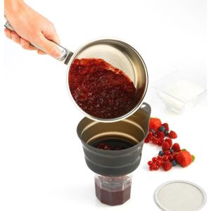 Entonnoir Inox Grand Cuisine en Forme de C/œur pour Robot Patissier KitchenAid Kenwood SMEG WMF AEG Cadeau Femme Homme Mum P/étrin a Pain Multifonction Kitty Professional: Accessoire P/âtisserie