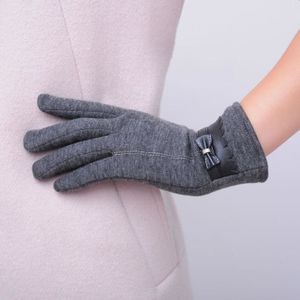 Chaud Gants Pour Femmes Gants De Haute Qualit/é Partie Ext/érieure Mitaines Longues Couleurs Unies Chic