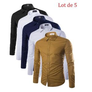 Chemise Homme Sandro Bleue - Taille L - Manches Longues - Neuf Sans étiquettes - Lot